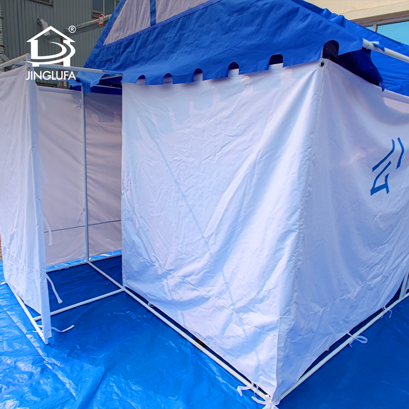 Parti meletupkan khemah