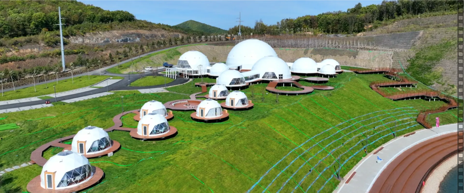 Aksesori khemah kubah